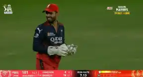 Jitesh Sharma’s stunning catch